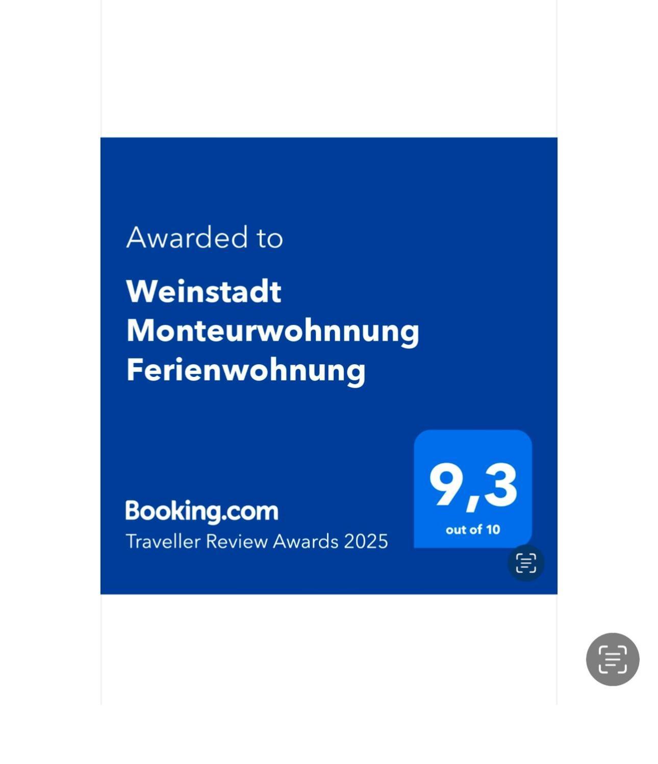 Weinstadt Monteurwohnnung Ferienwohnung Exterior foto
